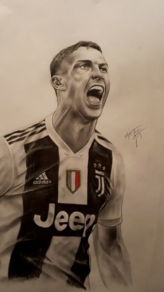 Портрет Криштиану Роналду