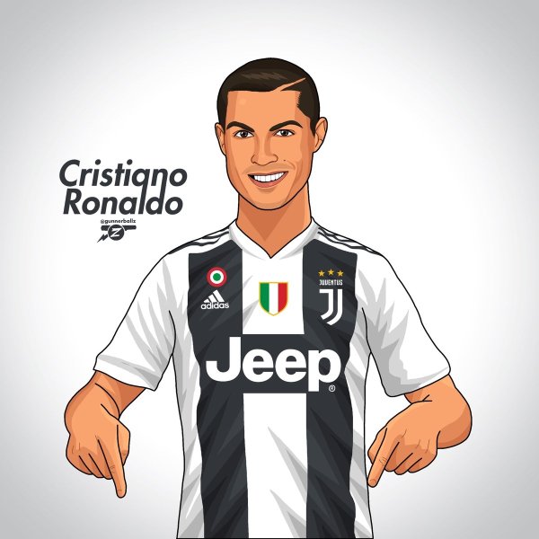 Портрет Роналду