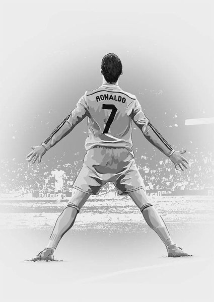 Скетч Роналду