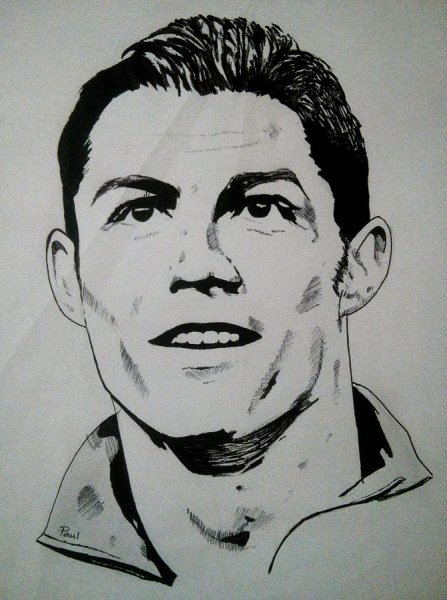 Портрет Криштиану Роналду