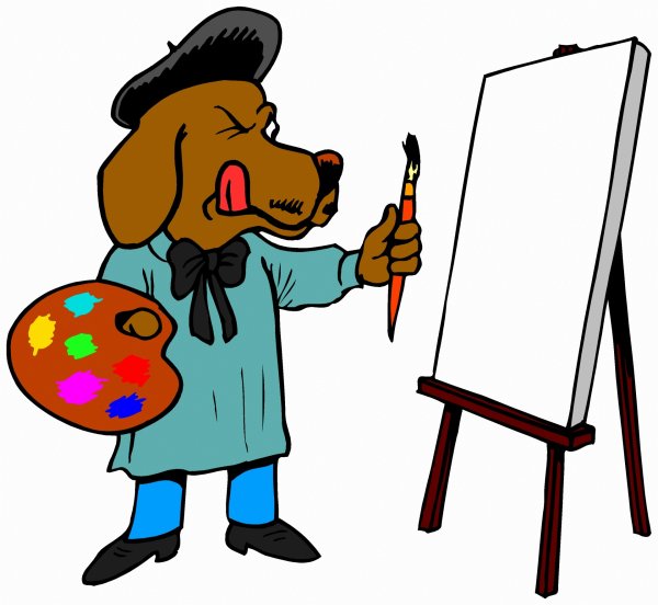 Профессия художник картинки для детей