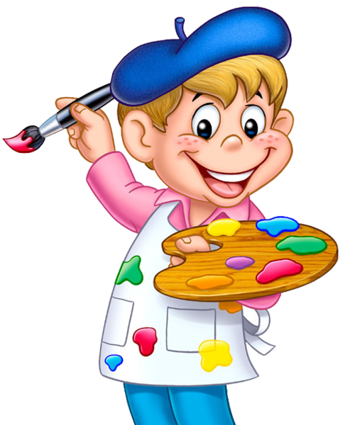 Нарисовать профессию художника