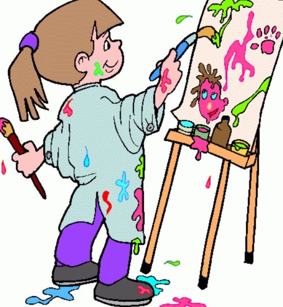 Профессия художник для детей