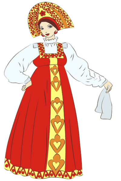 Сарафан рисунок