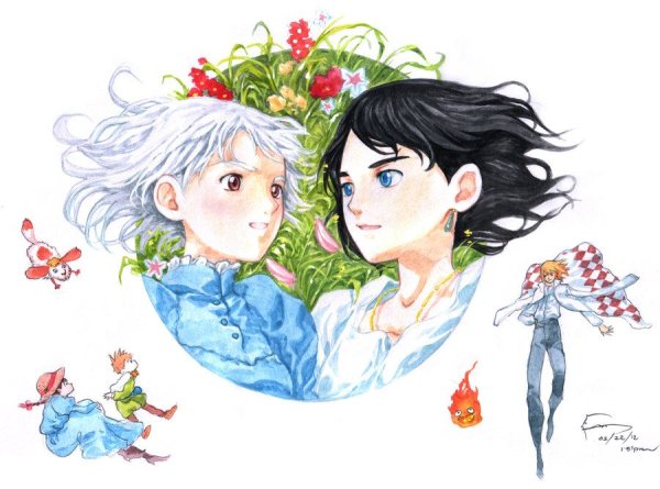 Ходячий замок мультфильм