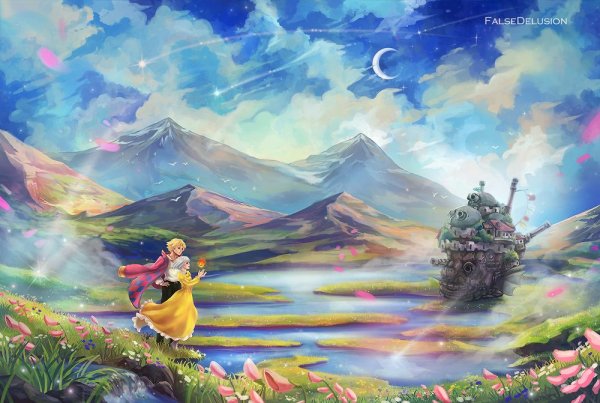 Ходячий замок фэнтези