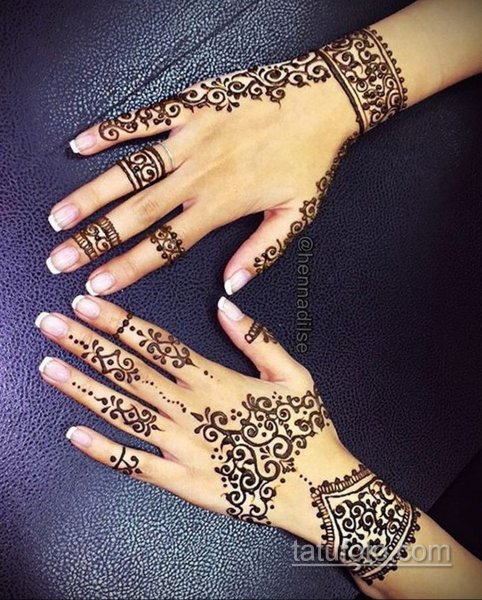 Хна на руке