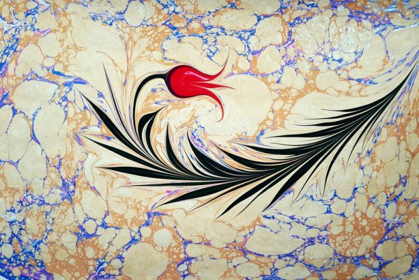 Турецкая живопись эбру