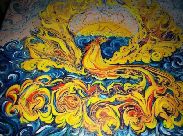 Эбру картины