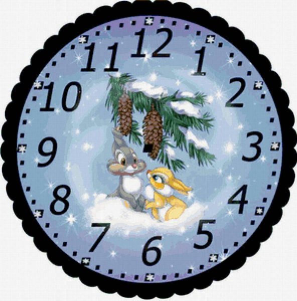 Часы новогодние