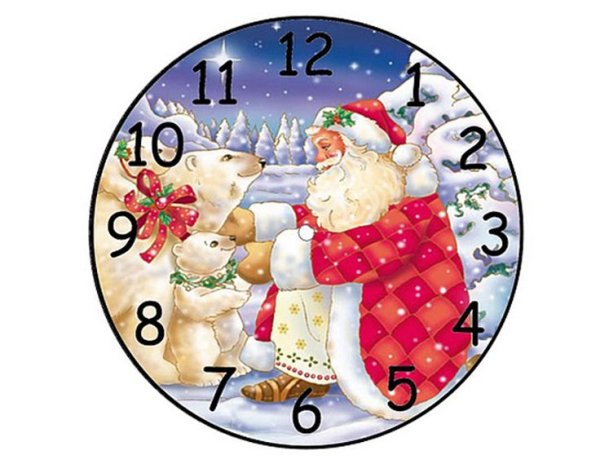 Часы новогодние