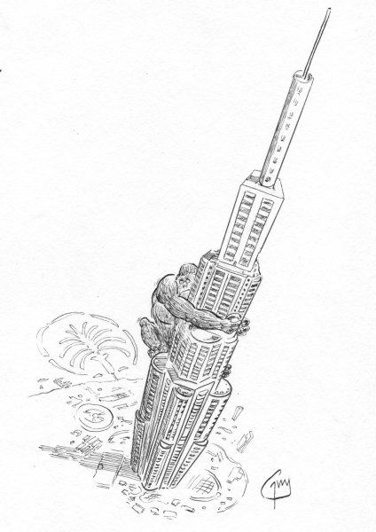 Раскраска башня Бурдж Халифа