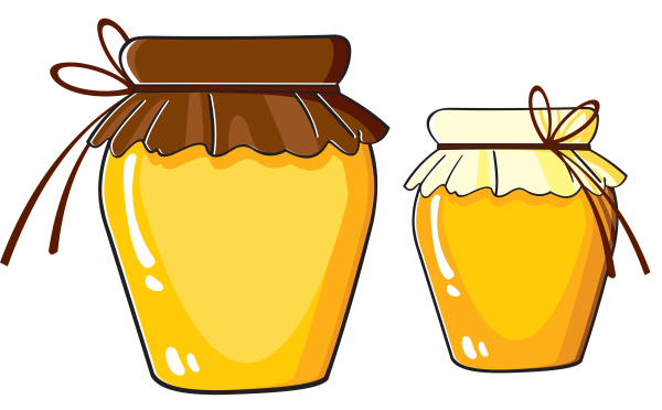 Мед мультяшный