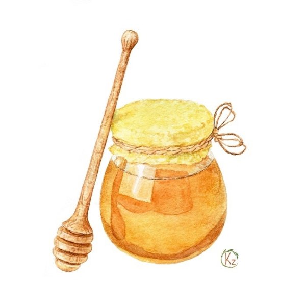 Баночка меда для детей