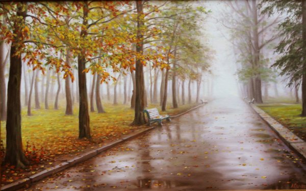 Художник Алексей сычёв картины осени