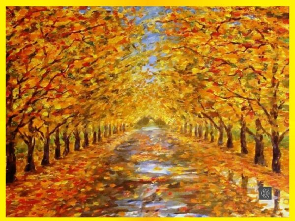 Осенний парк дети