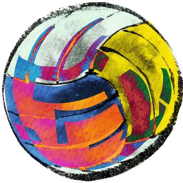 Волейбольный мяч рисунок карандашом