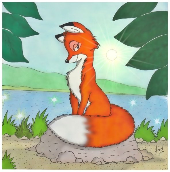 Лисичка для детей