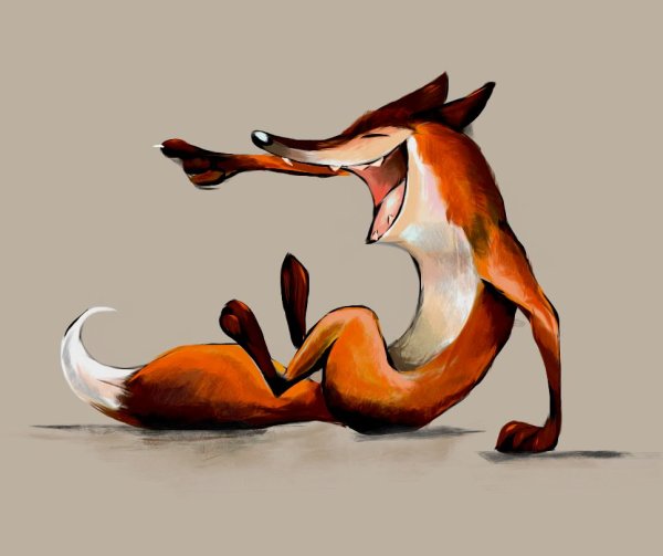 Рисунок лисы
