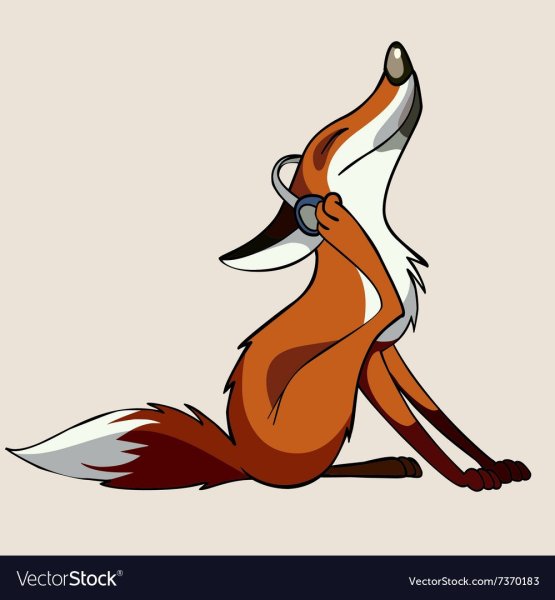 Лис мультяшный