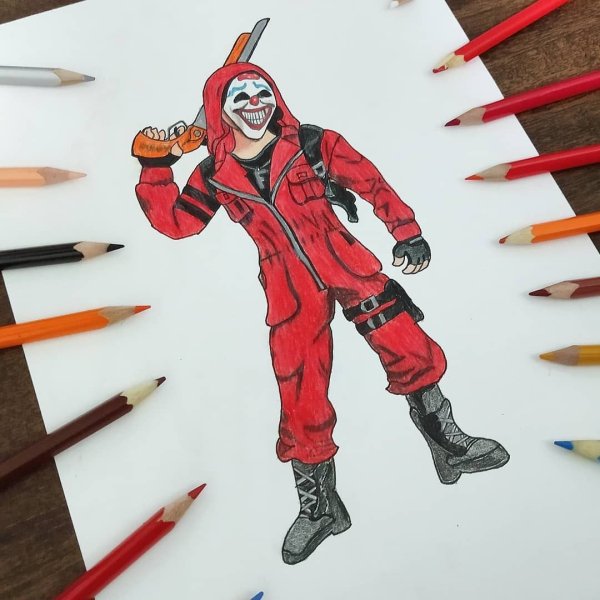 Срисовки фри фаер