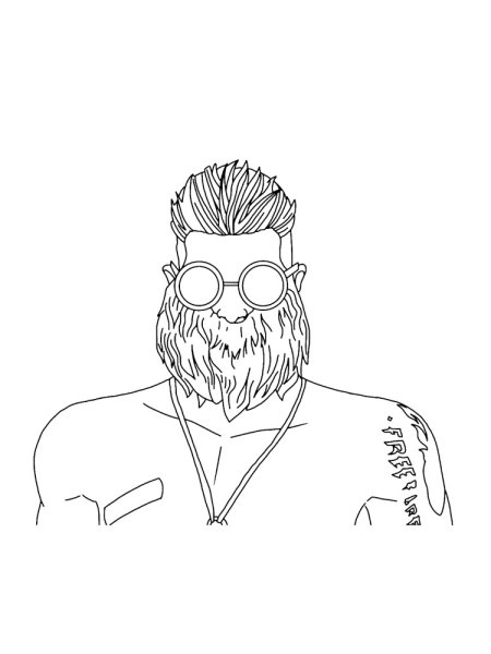 Раскраски для мальчиков фри фаер