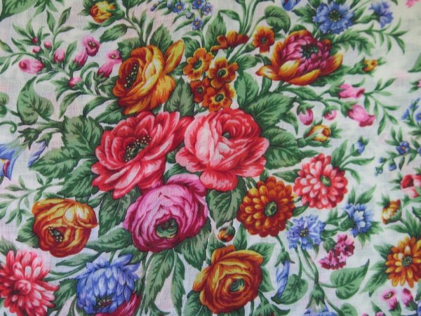 Русские платки с узорами