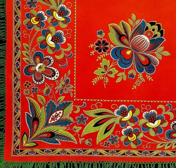 Барановский кумачовый ситец