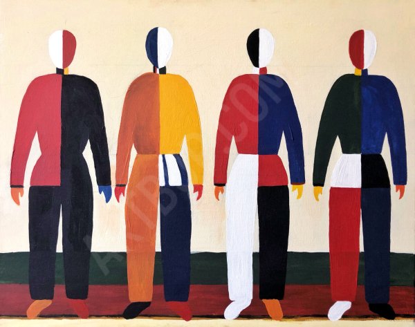 "Женский портрет", Казимир Северинович Малевич, 1929