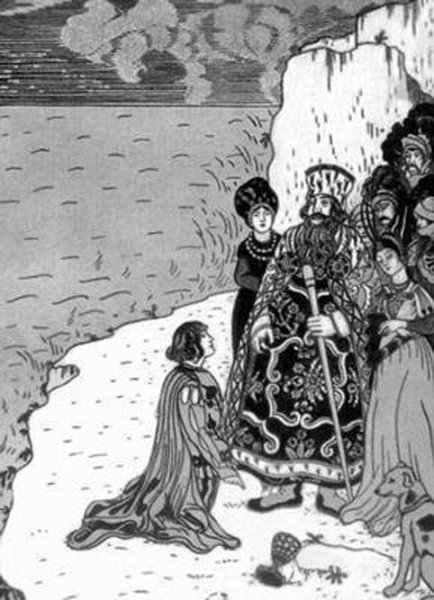 Иллюстрации к балладе Жуковского Кубок