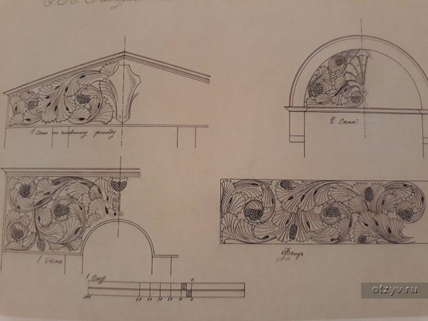 Федор Шехтель чертежи