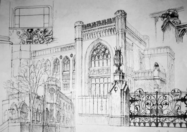 Особняк Морозовой Шехтель фасад