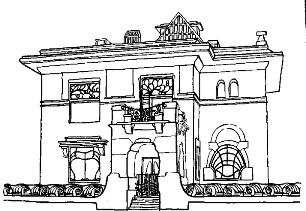 Особняк Рябушинского в Москве план