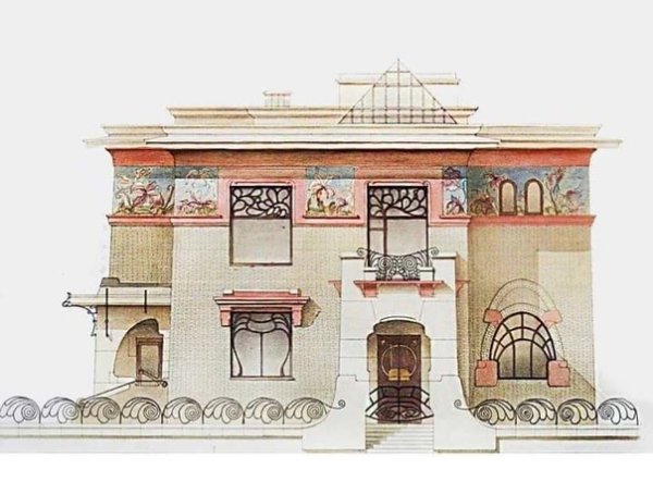 Особняк Рябушинского Шехтель фасады