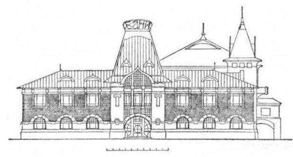 Казанский вокзал Архитектор Шехтель