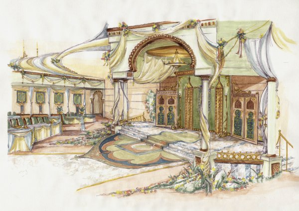 Эскизы архитектора Шехтеля