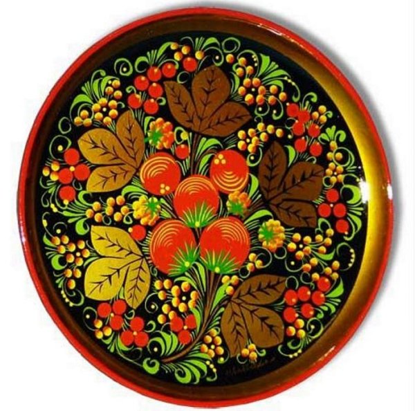 Хохломская роспись по дереву