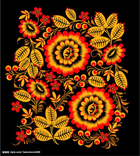 Хохломская роспись