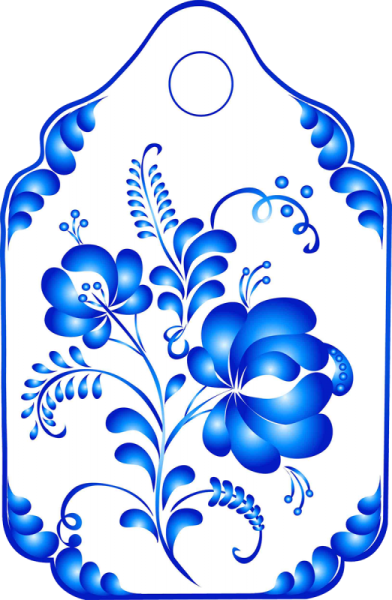 Виды декоративной росписи Гжель