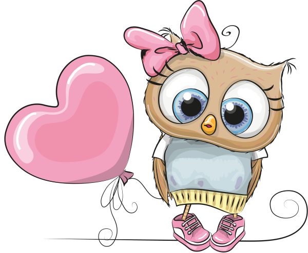 Совы мультяшные