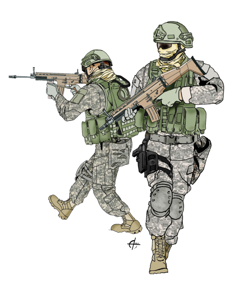 Раскраска Call of Duty