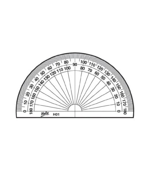 Транспортир чертеж
