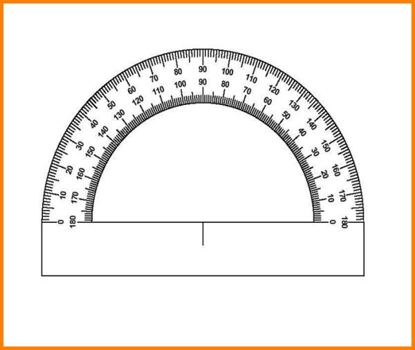 Транспортир для распечатки