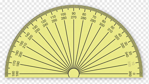 Транспортир для распечатки