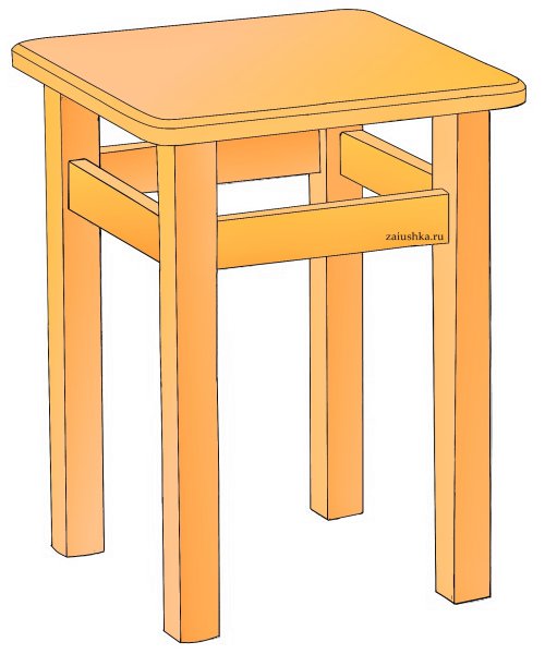 Детская табуретка