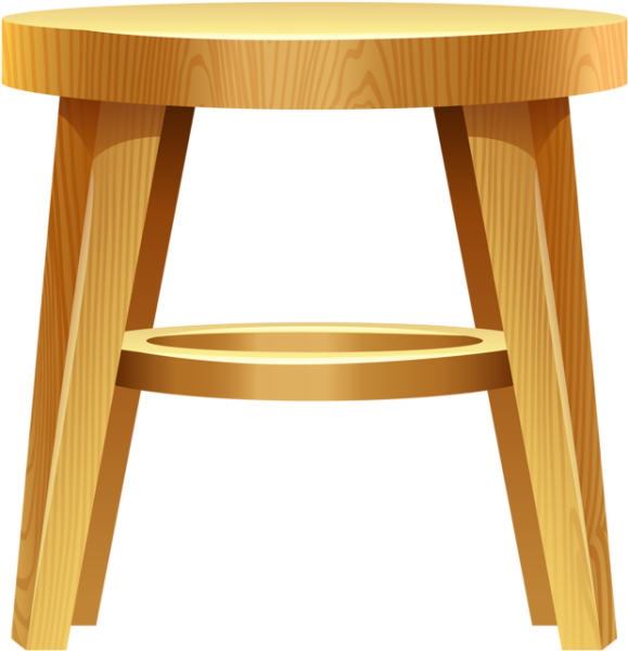 Стул на прозрачном фоне