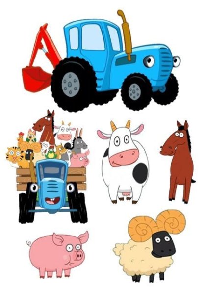 Синий трактор МЕГАСБОРНИК