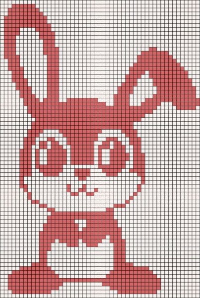 Схема рисунка для вязания спицами для детей