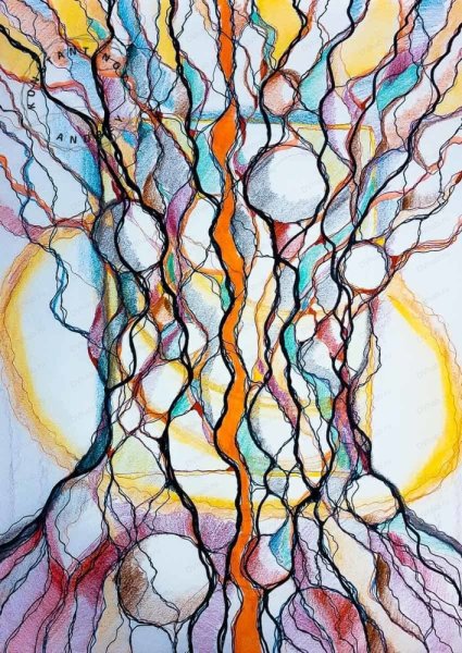 Нейрографика Древо изобилия