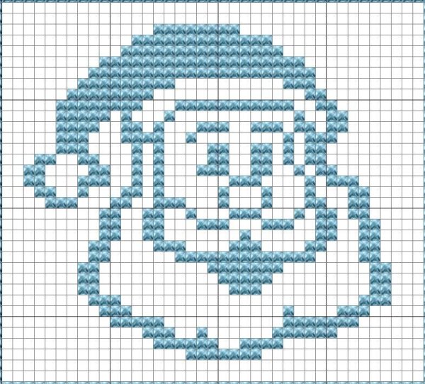 Новогодние схемы для вязания спицами